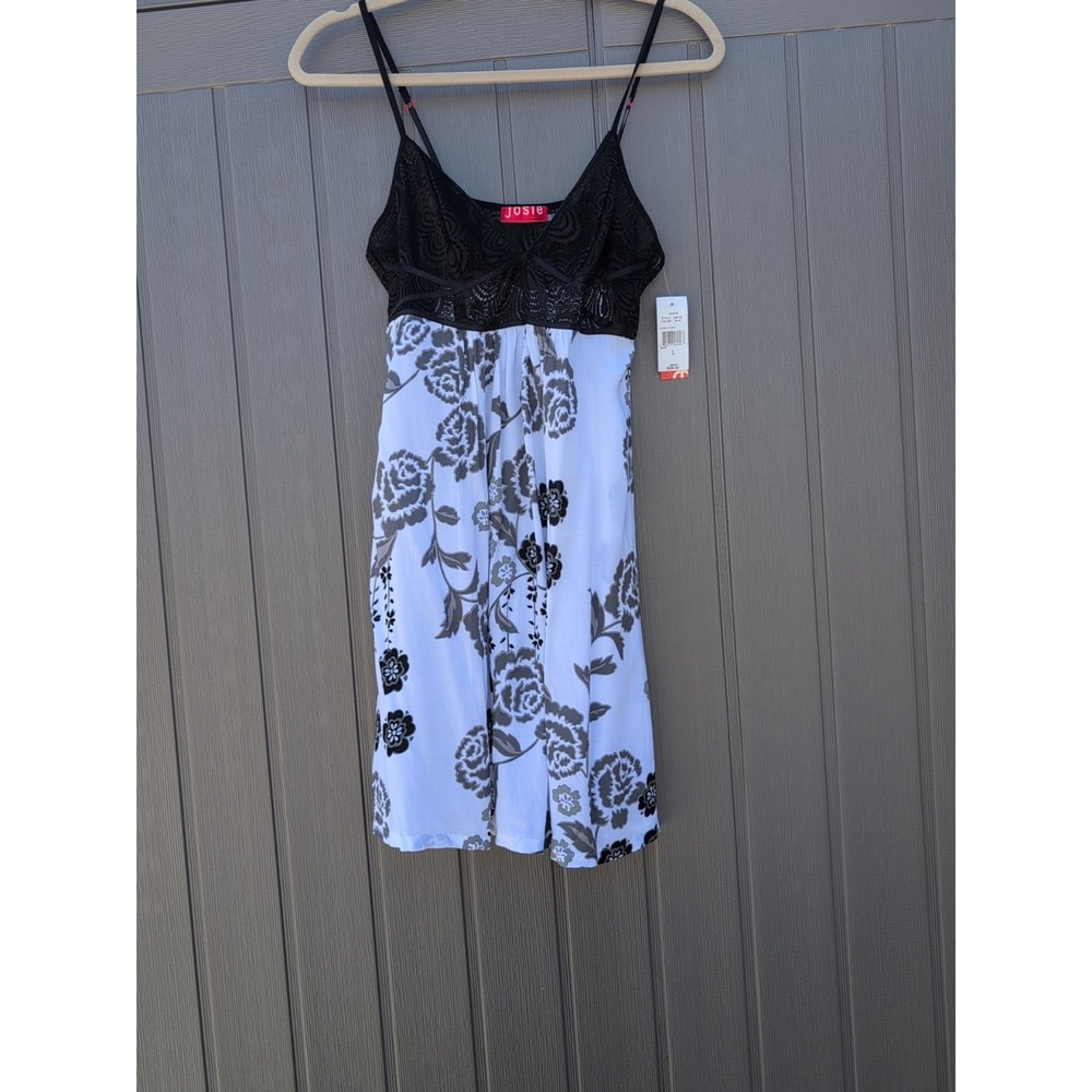Josie Floral Spaghetti Strap Dress/ Nightie Large NEW